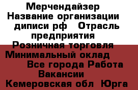 Мерчендайзер › Название организации ­ диписи.рф › Отрасль предприятия ­ Розничная торговля › Минимальный оклад ­ 25 000 - Все города Работа » Вакансии   . Кемеровская обл.,Юрга г.